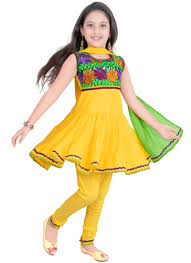 Yellow girls dress